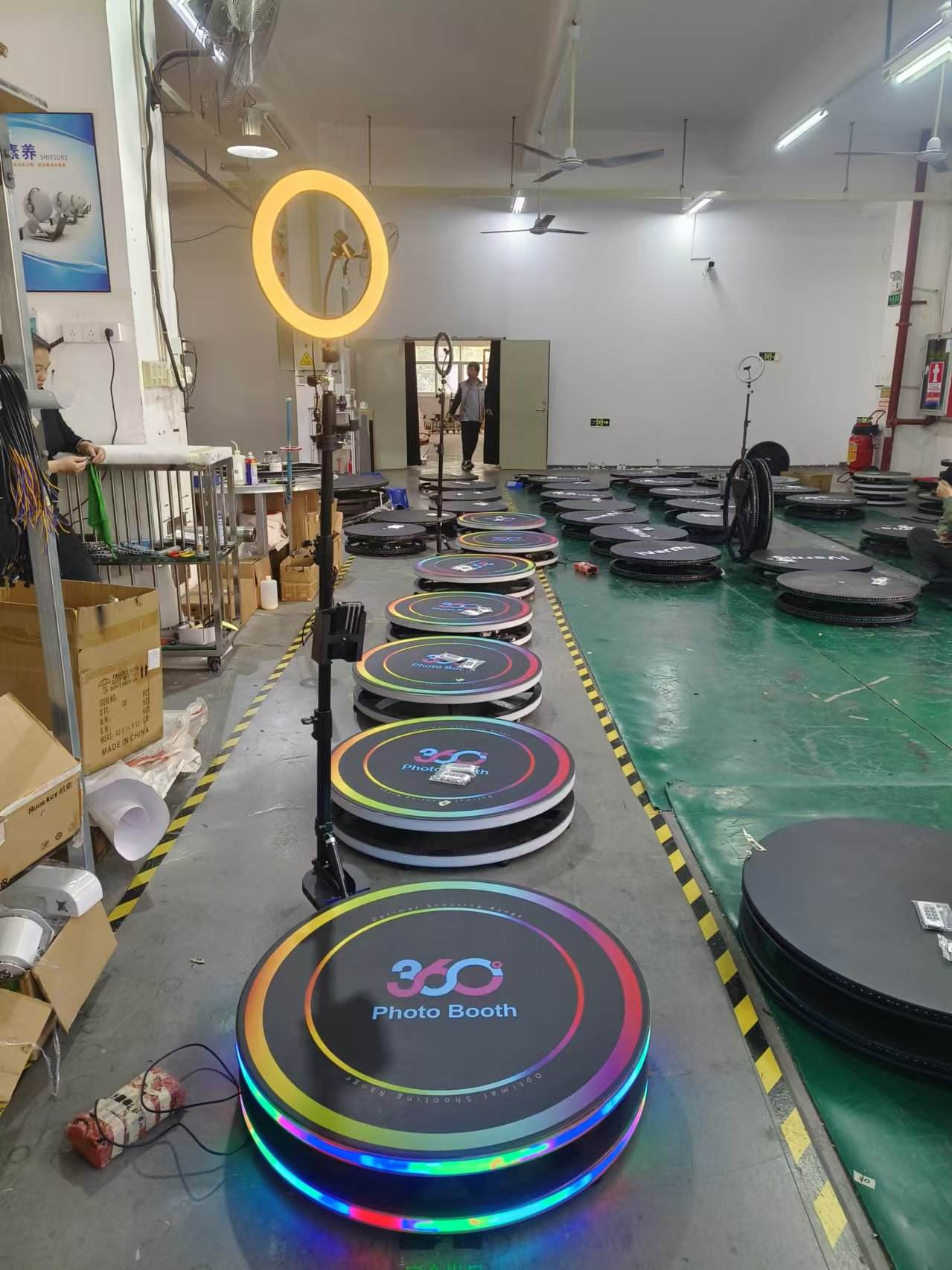Automatische 360 ​​-Kamera -Fotokabine