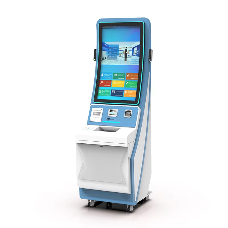 Interaktiver 39 -Zoll -Touchscreme -Selbstversorgungskiosk mit Kartenleser und A4 -Drucker
