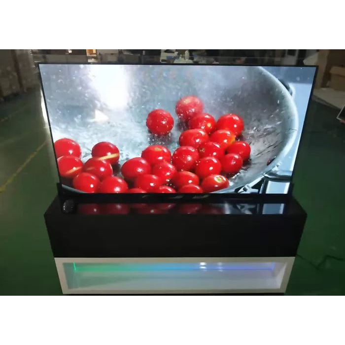 Transparenter OLED-Display-Kiosk